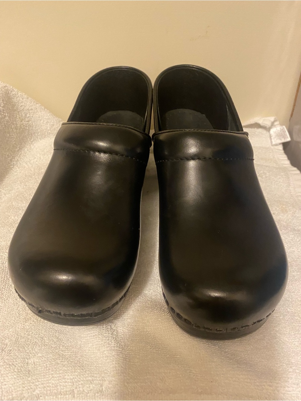 New Dansko Black Slip-On Clogs size 40